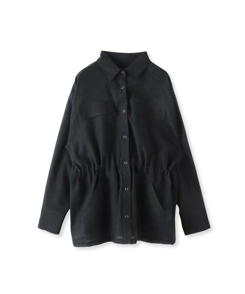 la.f... / ラ・エフ テーラードジャケット | ポケット付きシアーシャツジャケット≪洗濯機で洗える≫ | 詳細16