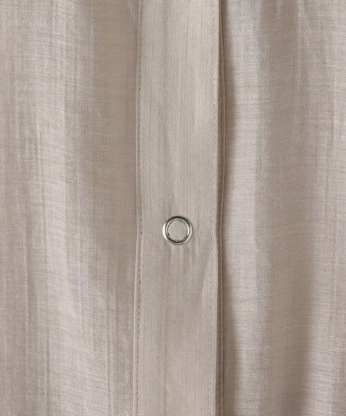 la.f... / ラ・エフ テーラードジャケット | ポケット付きシアーシャツジャケット≪洗濯機で洗える≫ | 詳細30