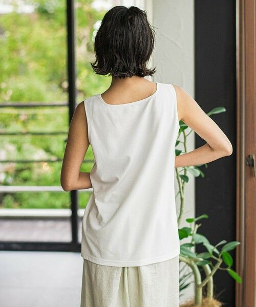 la.f... / ラ・エフ カットソー | スクエアネックタンクトップ≪洗濯機で洗える≫ | 詳細7