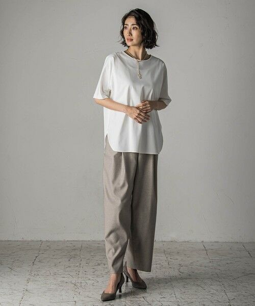 la.f... / ラ・エフ カットソー | バックサテンカットソー≪洗濯機で洗える≫ | 詳細3