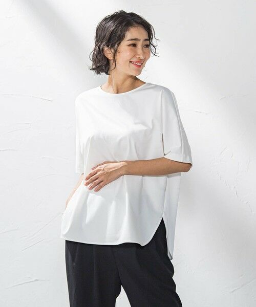 la.f... / ラ・エフ カットソー | バックサテンカットソー≪洗濯機で洗える≫ | 詳細5