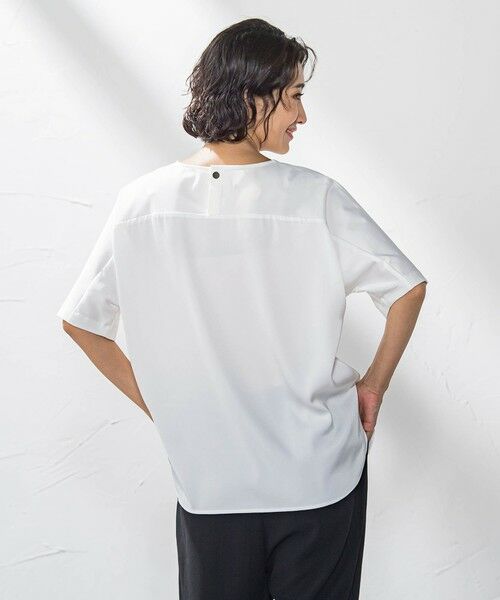 la.f... / ラ・エフ カットソー | バックサテンカットソー≪洗濯機で洗える≫ | 詳細8