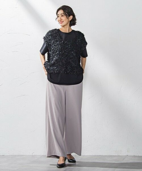 la.f... / ラ・エフ カットソー | バックサテンカットソー≪洗濯機で洗える≫ | 詳細19