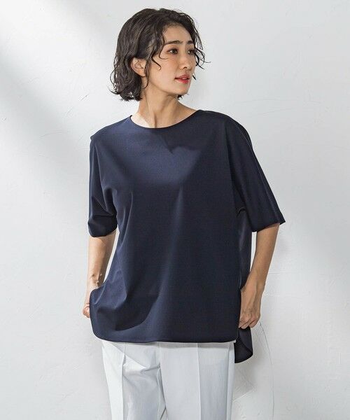 la.f... / ラ・エフ カットソー | バックサテンカットソー≪洗濯機で洗える≫ | 詳細22