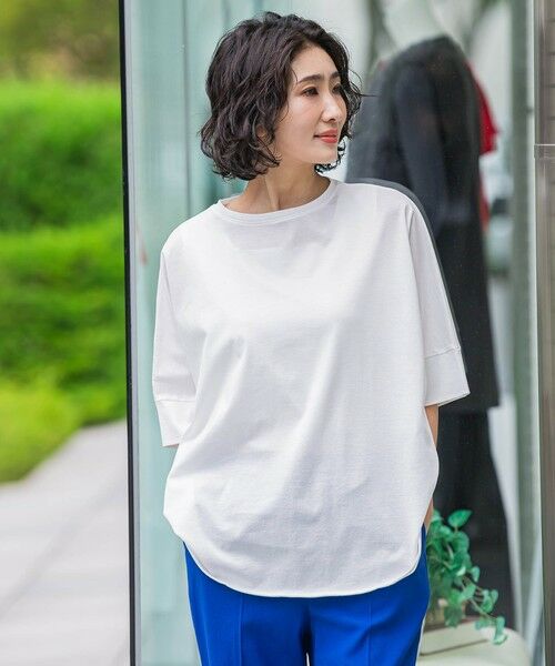 la.f... / ラ・エフ カットソー | 【biyori】ビッグシルエットTシャツ≪手洗い可能≫ | 詳細1