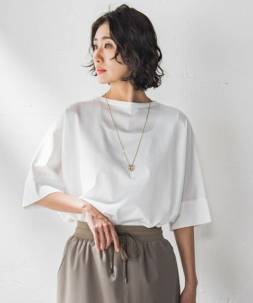 la.f... / ラ・エフ カットソー | 【biyori】ビッグシルエットTシャツ≪手洗い可能≫ | 詳細10