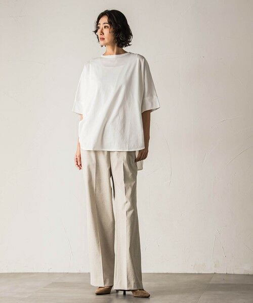 la.f... / ラ・エフ カットソー | 【biyori】ビッグシルエットTシャツ≪手洗い可能≫ | 詳細15