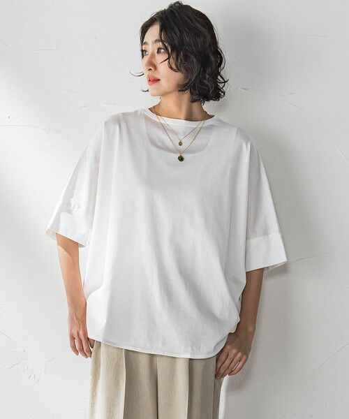 la.f... / ラ・エフ カットソー | 【biyori】ビッグシルエットTシャツ≪手洗い可能≫ | 詳細7