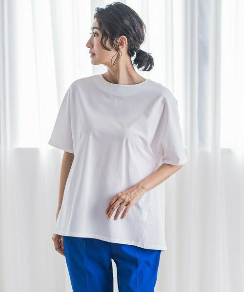 la.f... / ラ・エフ カットソー | バックフレアカットソー≪洗濯機で洗える≫ | 詳細1