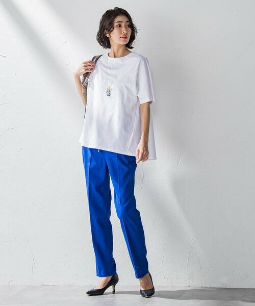 la.f... / ラ・エフ カットソー | バックフレアカットソー≪洗濯機で洗える≫ | 詳細9