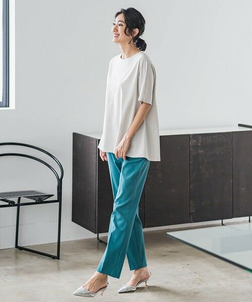 la.f... / ラ・エフ カットソー | バックフレアカットソー≪洗濯機で洗える≫ | 詳細30