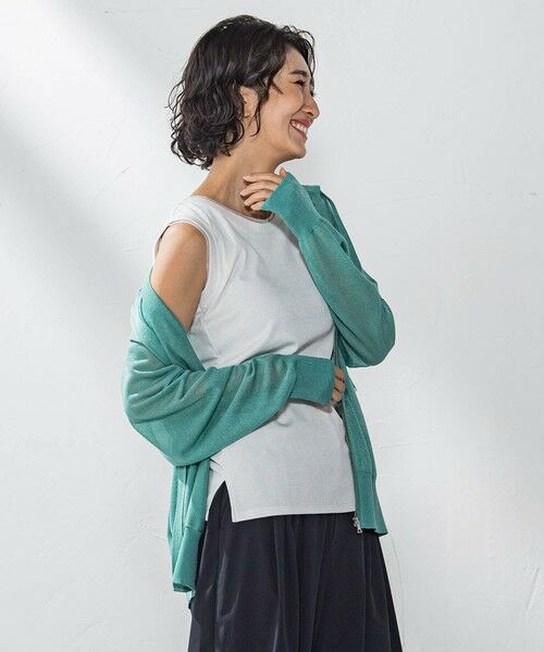 la.f... / ラ・エフ カットソー | 【WEB限定】ラメタンクトップ≪手洗い可能≫ | 詳細13