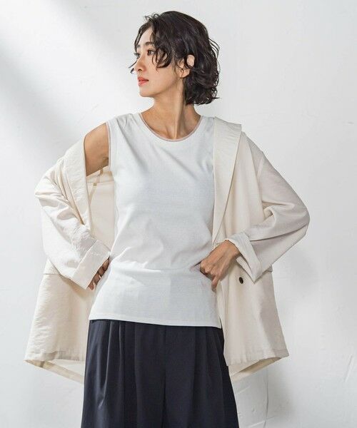 週末セール！新品ルールロジェットFrappe taffeta tops：トップス セール】 【WEB限定】ラメタンクトップ≪手洗い可能