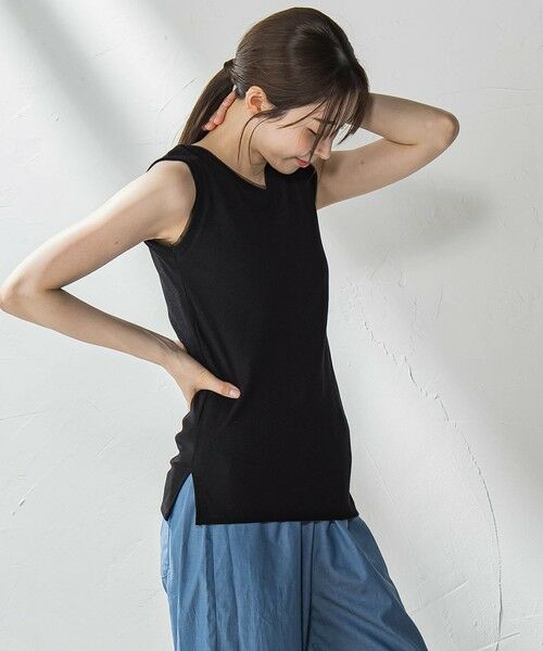 la.f... / ラ・エフ カットソー | 【WEB限定】ラメタンクトップ≪手洗い可能≫ | 詳細25