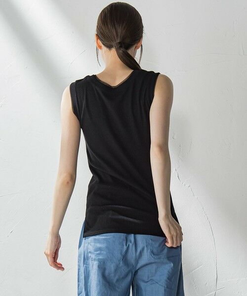 la.f... / ラ・エフ カットソー | 【WEB限定】ラメタンクトップ≪手洗い可能≫ | 詳細27