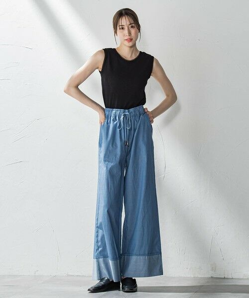 la.f... / ラ・エフ カットソー | 【WEB限定】ラメタンクトップ≪手洗い可能≫ | 詳細28