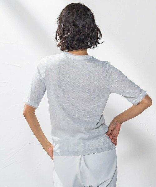 la.f... / ラ・エフ カットソー | 【WEB限定】ラメリブプルオーバー≪手洗い可能≫ | 詳細2