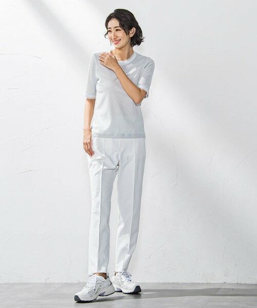 la.f... / ラ・エフ カットソー | 【WEB限定】ラメリブプルオーバー≪手洗い可能≫ | 詳細3