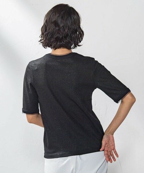 la.f... / ラ・エフ カットソー | 【WEB限定】ラメリブプルオーバー≪手洗い可能≫ | 詳細13