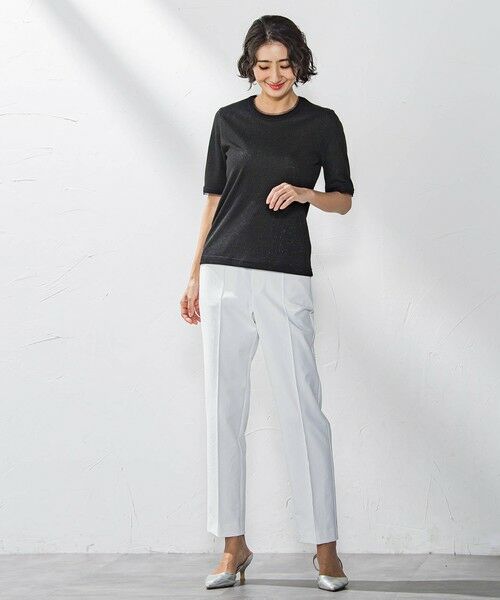 la.f... / ラ・エフ カットソー | 【WEB限定】ラメリブプルオーバー≪手洗い可能≫ | 詳細14