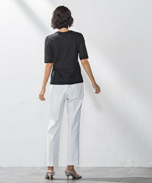 la.f... / ラ・エフ カットソー | 【WEB限定】ラメリブプルオーバー≪手洗い可能≫ | 詳細15