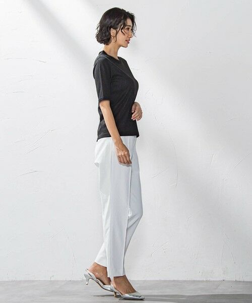 la.f... / ラ・エフ カットソー | 【WEB限定】ラメリブプルオーバー≪手洗い可能≫ | 詳細16