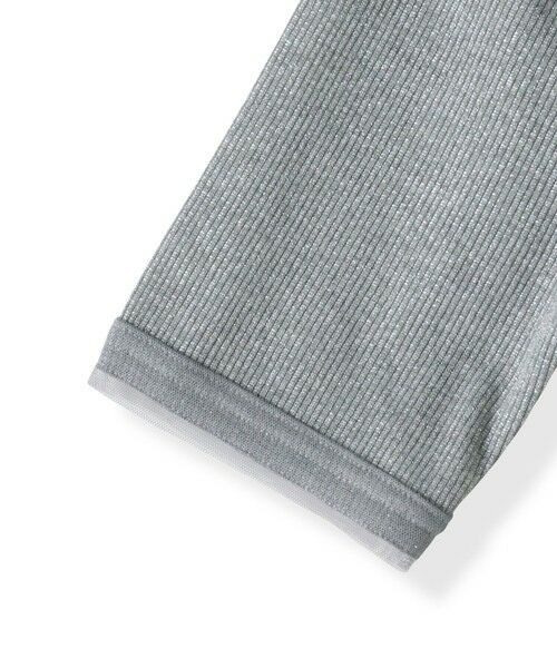 la.f... / ラ・エフ カットソー | 【WEB限定】ラメリブプルオーバー≪手洗い可能≫ | 詳細28