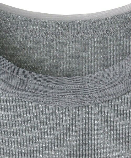 la.f... / ラ・エフ カットソー | 【WEB限定】ラメリブプルオーバー≪手洗い可能≫ | 詳細29