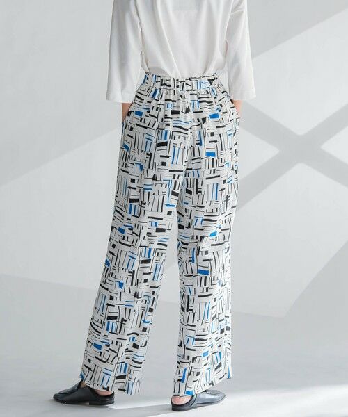 la.f... / ラ・エフ その他パンツ | 幾何柄パンツ≪洗濯機で洗える≫ | 詳細2