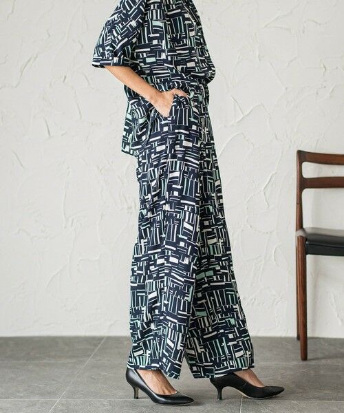 la.f... / ラ・エフ その他パンツ | 幾何柄パンツ≪洗濯機で洗える≫ | 詳細12