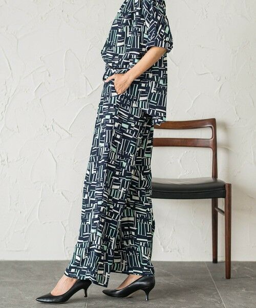 la.f... / ラ・エフ その他パンツ | 幾何柄パンツ≪洗濯機で洗える≫ | 詳細13