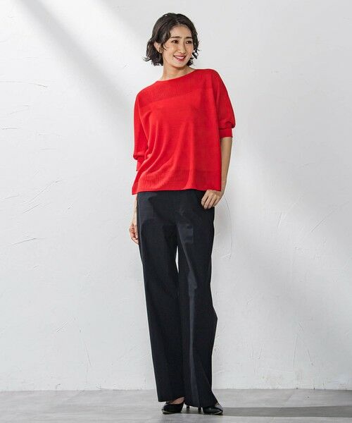 la.f... / ラ・エフ その他パンツ | バックラッシュリネン混パンツ≪洗濯機で洗える≫ | 詳細10