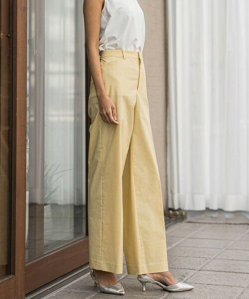 la.f... / ラ・エフ その他パンツ | バックラッシュリネン混パンツ≪洗濯機で洗える≫ | 詳細13