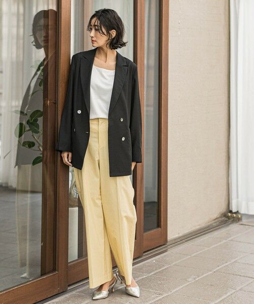 la.f... / ラ・エフ その他パンツ | バックラッシュリネン混パンツ≪洗濯機で洗える≫ | 詳細16