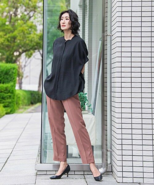 la.f... / ラ・エフ その他パンツ | 【biyori】テーパードイージーパンツ≪洗濯機で洗える≫ | 詳細15