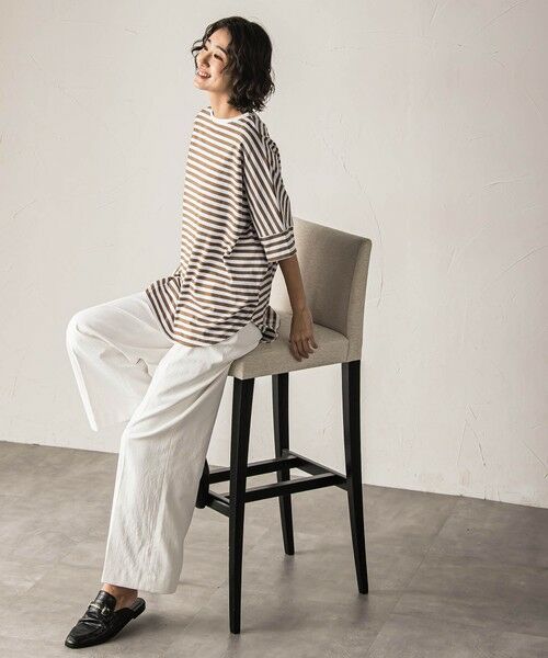 la.f... / ラ・エフ その他パンツ | 【biyori】シェルタリングドライオックスワイドパンツ≪洗濯機で洗える≫ | 詳細23