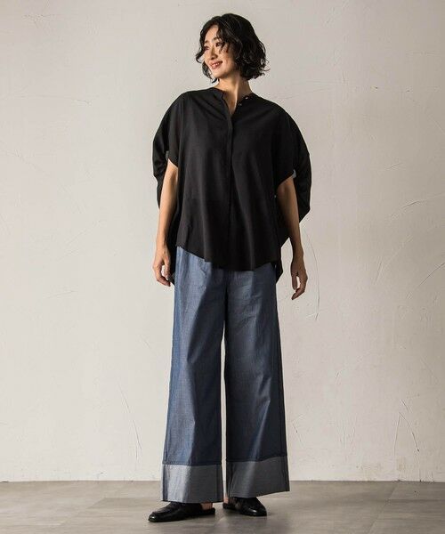 la.f... / ラ・エフ その他パンツ | 【biyori】ダンガリーワイドパンツ≪手洗い可能≫ | 詳細11