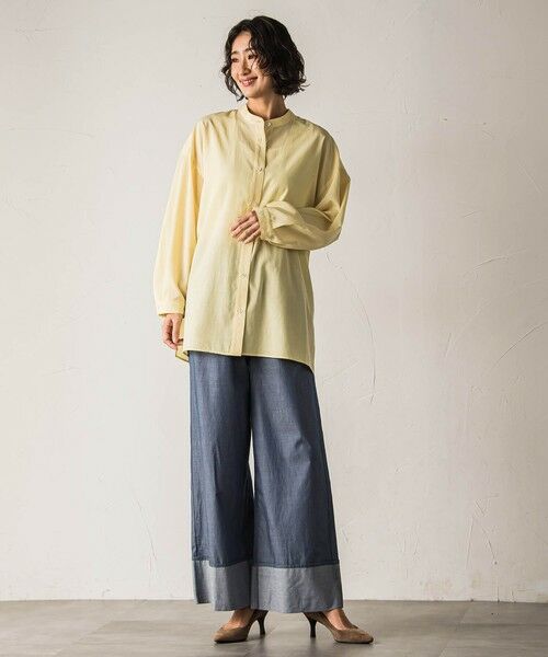 la.f... / ラ・エフ その他パンツ | 【biyori】ダンガリーワイドパンツ≪手洗い可能≫ | 詳細7