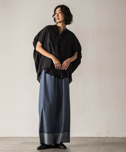 la.f... / ラ・エフ その他パンツ | 【biyori】ダンガリーワイドパンツ≪手洗い可能≫ | 詳細9