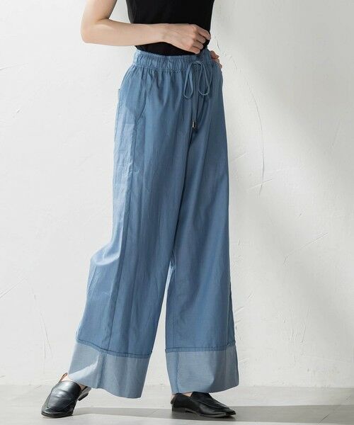 la.f... / ラ・エフ その他パンツ | 【biyori】ダンガリーワイドパンツ≪手洗い可能≫ | 詳細27