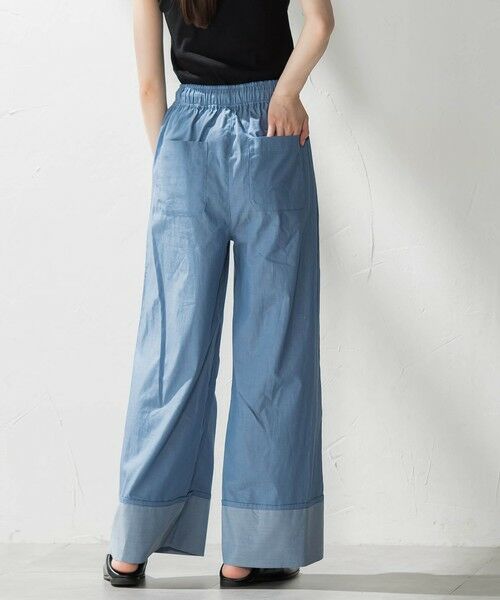 la.f... / ラ・エフ その他パンツ | 【biyori】ダンガリーワイドパンツ≪手洗い可能≫ | 詳細29