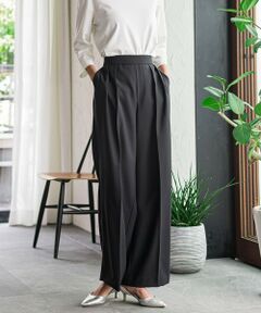 イシカワラボ　MAFRAIS マフレ　ハイウエストタックパンツ　ワイドパンツ イシカワラボ MAFRAIS マフレ ハイウエストタックパンツ ワイド