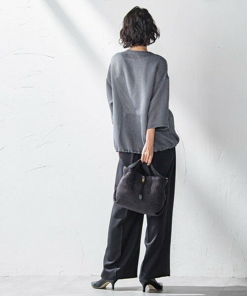 la.f... / ラ・エフ その他パンツ | 【WEB限定】タックワイドパンツ≪洗濯機で洗える≫ | 詳細11