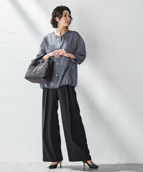 la.f... / ラ・エフ その他パンツ | 【WEB限定】タックワイドパンツ≪洗濯機で洗える≫ | 詳細12