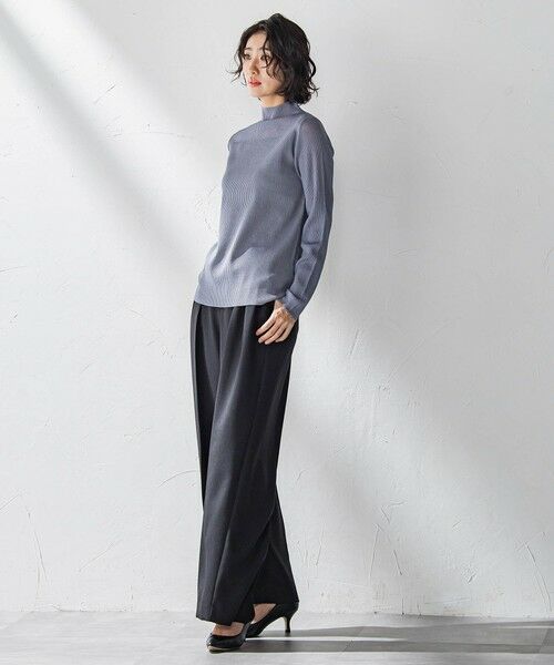 la.f... / ラ・エフ その他パンツ | 【WEB限定】タックワイドパンツ≪洗濯機で洗える≫ | 詳細17