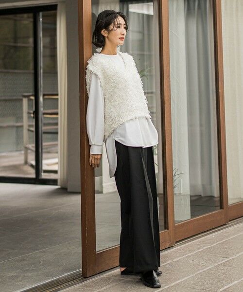 la.f... / ラ・エフ その他パンツ | 【WEB限定】タックワイドパンツ≪洗濯機で洗える≫ | 詳細21