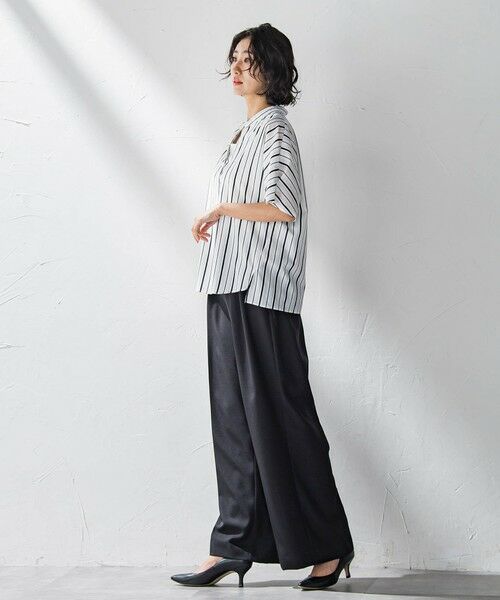 la.f... / ラ・エフ その他パンツ | 【WEB限定】タックワイドパンツ≪洗濯機で洗える≫ | 詳細5