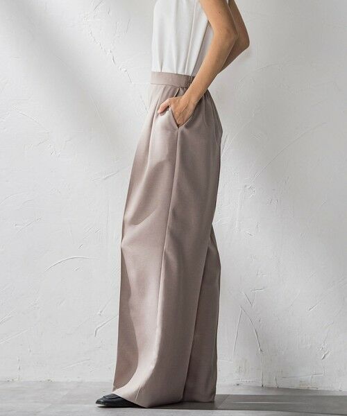 la.f... / ラ・エフ その他パンツ | 【WEB限定】タックワイドパンツ≪洗濯機で洗える≫ | 詳細24