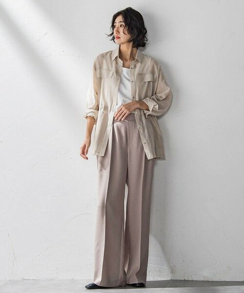 la.f... / ラ・エフ その他パンツ | 【WEB限定】タックワイドパンツ≪洗濯機で洗える≫ | 詳細29