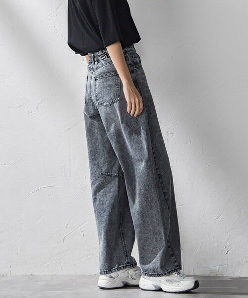la.f... / ラ・エフ デニムパンツ | 【WEB限定】デニムカーブパンツ≪洗濯機で洗える≫ | 詳細4